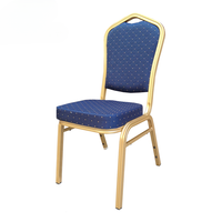 Stackable Metal Banquet Chair — Upholstered Event &amp; Hotel Seating image preview