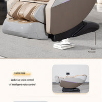4D Zero-Gravity Shiatsu Massage Chair — SL Track, Heated, Voice Control — превью изображения