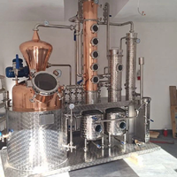 Commercial Reflux Column Still — Copper &amp; Stainless Distillation System image preview