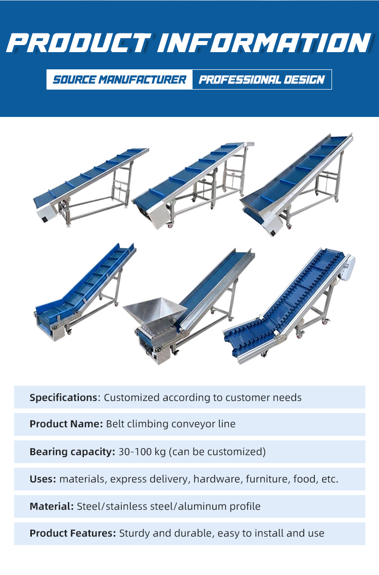Food-Grade Stainless Steel Belt Conveyor — PU Belt Processing Line