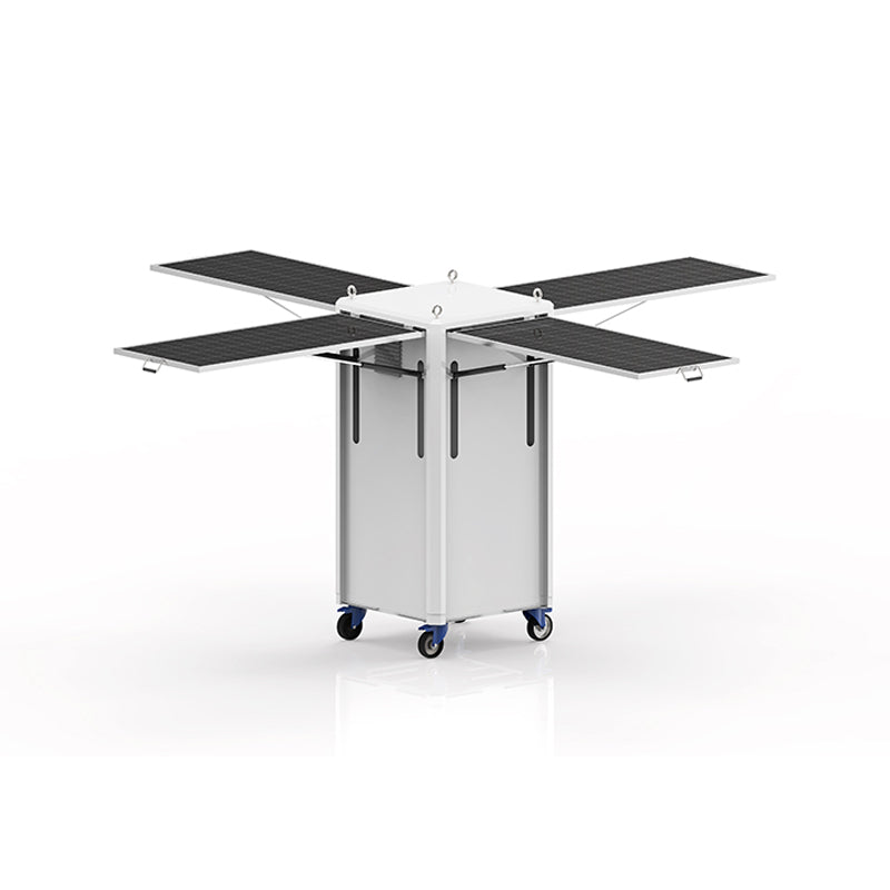Mobile Solar Power Trailer — 5 kWh Off-Grid Storage