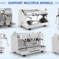 Commercial 3-Group Semi-Automatic Espresso Machine — Heat Exchange image preview