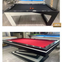 Solid Walnut Slate Pool Table — American 7/8/9 ft image preview