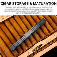 Aperçu : Armoire à cigares en cèdre — 4 niveaux, environ 110 cigares