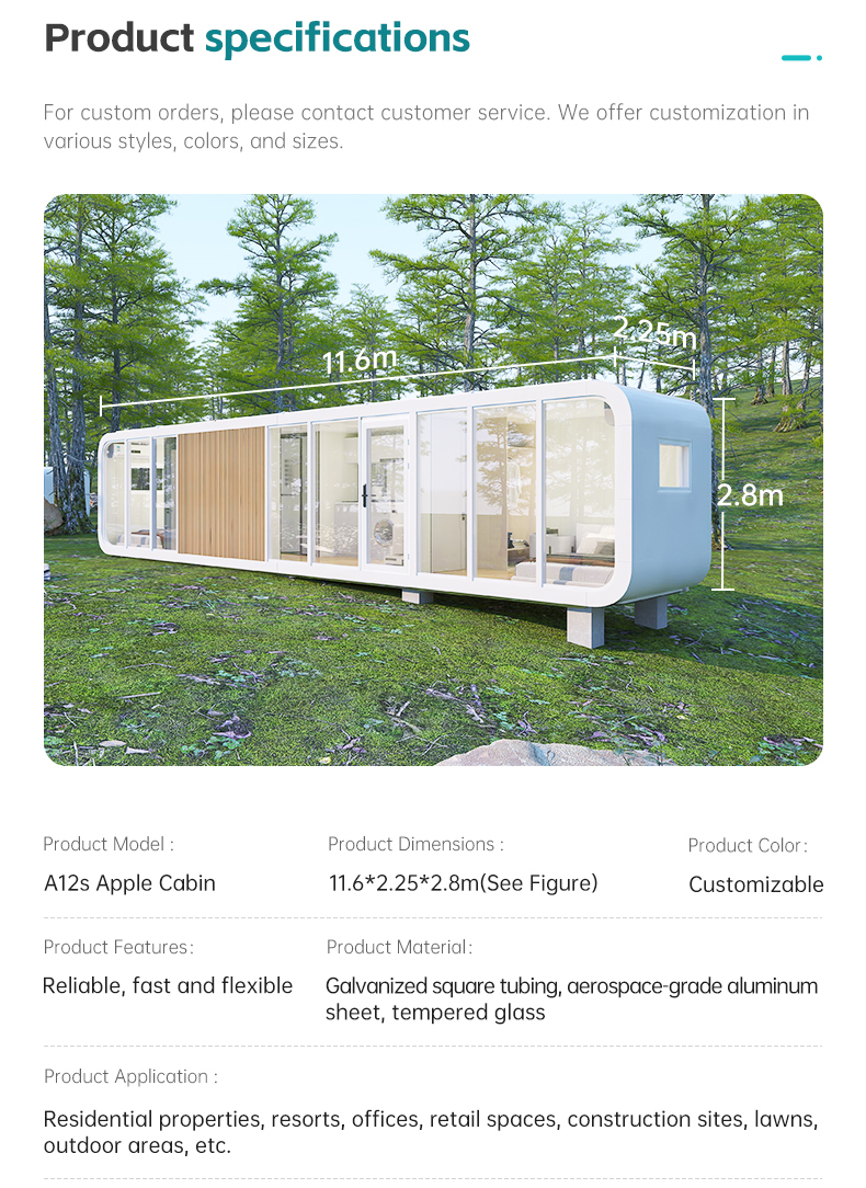 Modular Poolside Cabin — Solar Glamping Studio Unit