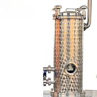 Commercial Reflux Column Still — Copper &amp; Stainless Distillation System image preview