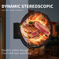 WiFi Holographic LED Fan Display — 42 cm Wall-Mounted, Weatherproof image preview