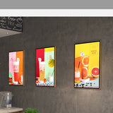 LED Snap-Frame Advertising Light Box — Ultra-Thin Poster Display