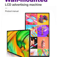Wall-Mounted Touchscreen Digital Menu Board — Android LCD Display image preview