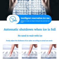Commercial Automatic Cube Ice Maker — Air-Cooled, 80-120 kg/Day image preview