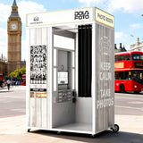 Self-Service Photo Booth Kiosk — Instant Print