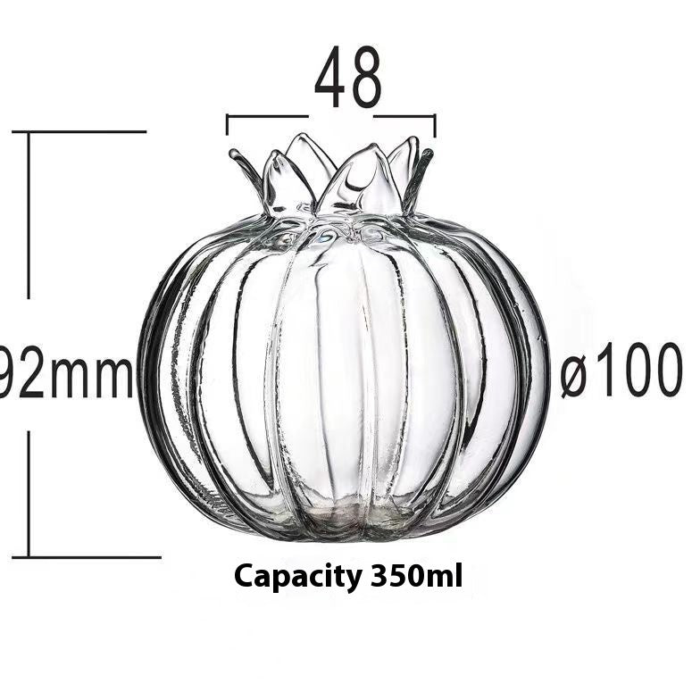 Elegant Pumpkin Cocktail Glass