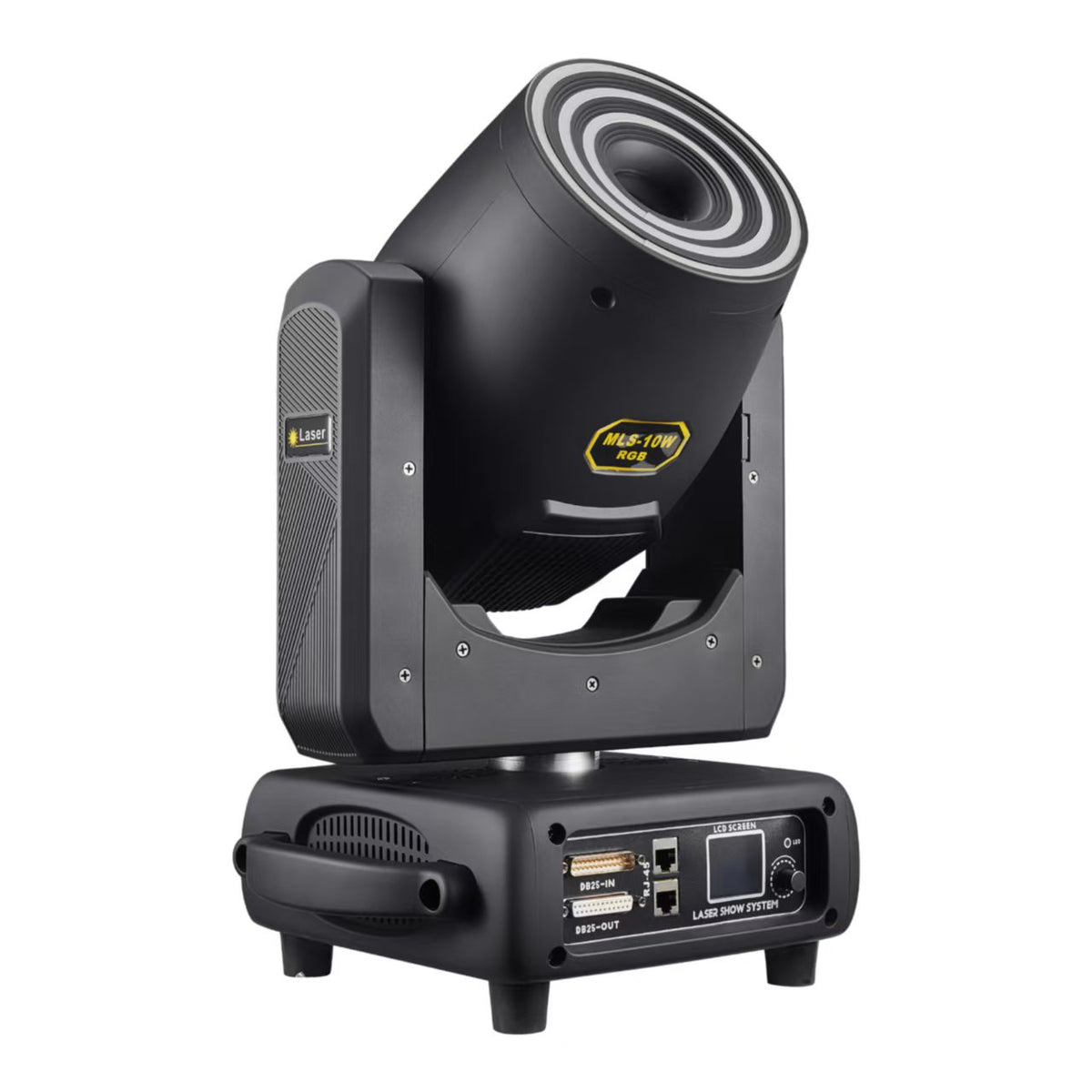 10W RGB Animation Laser Light — Moving Head, ILDA & DMX