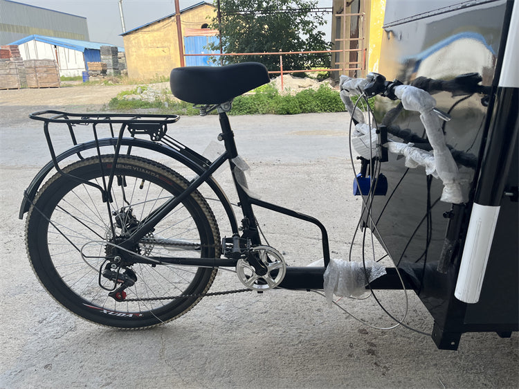 Electric Cargo Tricycle Coffee Bike — Mobile Food Cart