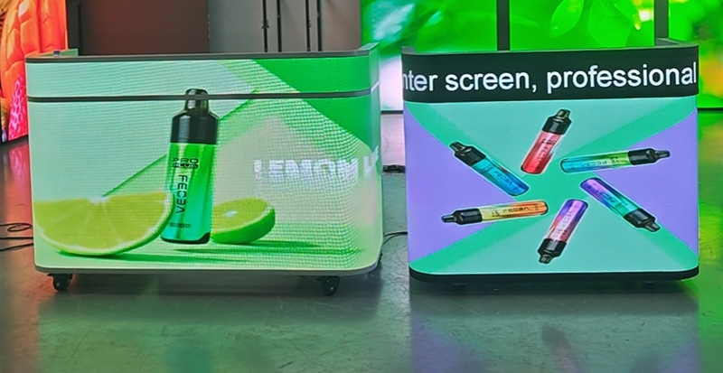 Mobile LED Counter Screen — Portable Reception & DJ Booth Display