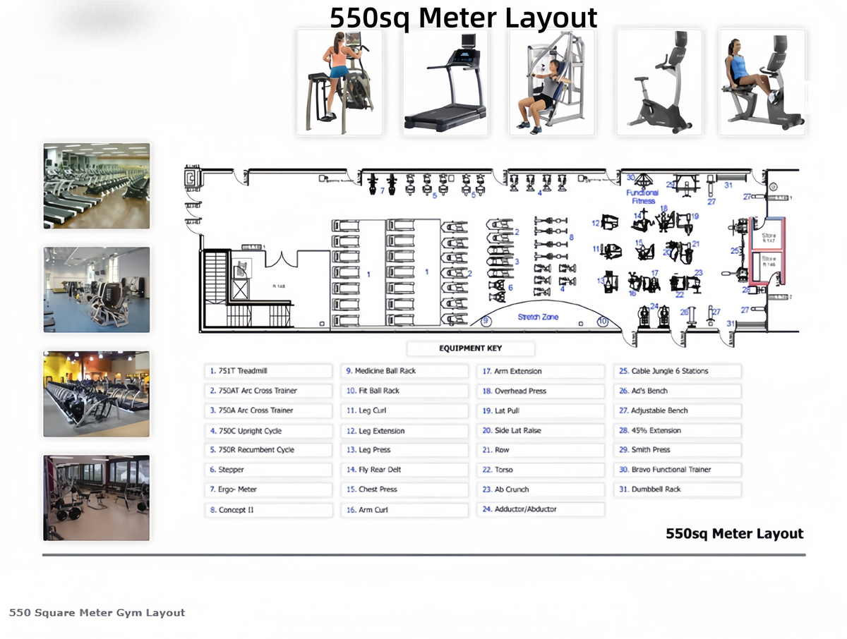 Commercial Gym Equipment Package — Strength & Cardio Fit-Out