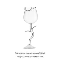 Floral Petal Cocktail Glass — 150ml &amp; 280ml image preview