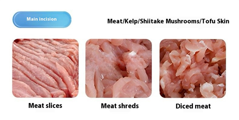 Commercial Multi-Function Meat & Vegetable Cutter — 850W Slicer/Shredder