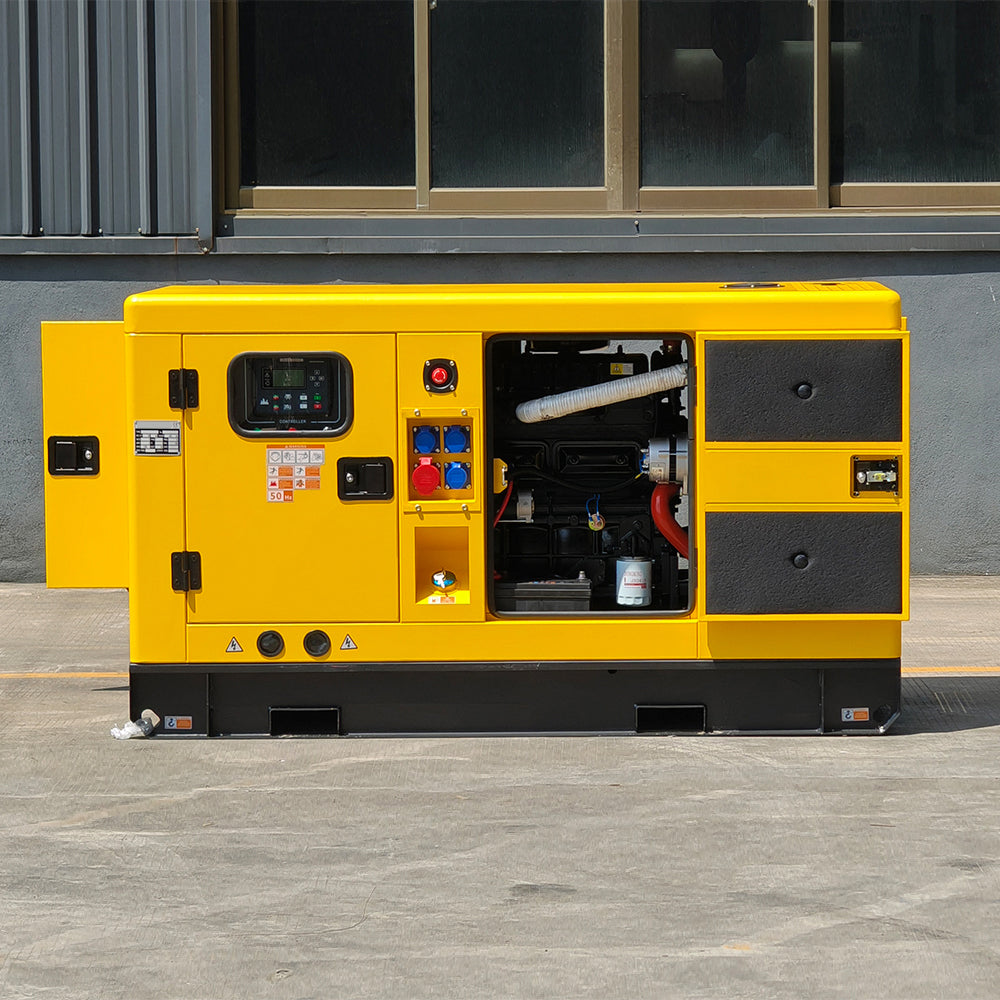 Commercial Diesel Generator Set — Silent/Open, 10–15 kW