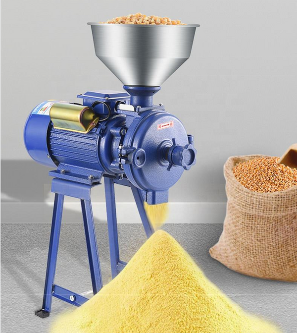Electric 2-Roller Grain Mill — Home Brew & Grain Grinder