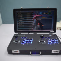 Portable 24-Inch Arcade Fighting Game Machine — 2-Player Foldable Cabinet image preview