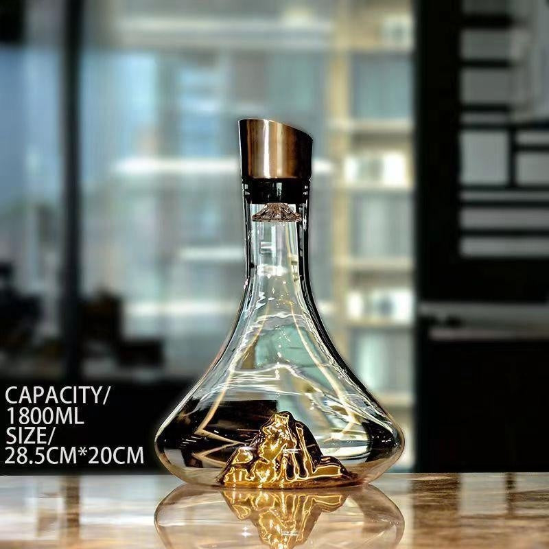 Waterfall Wine Decanter — Iceberg & Jinshan Collection