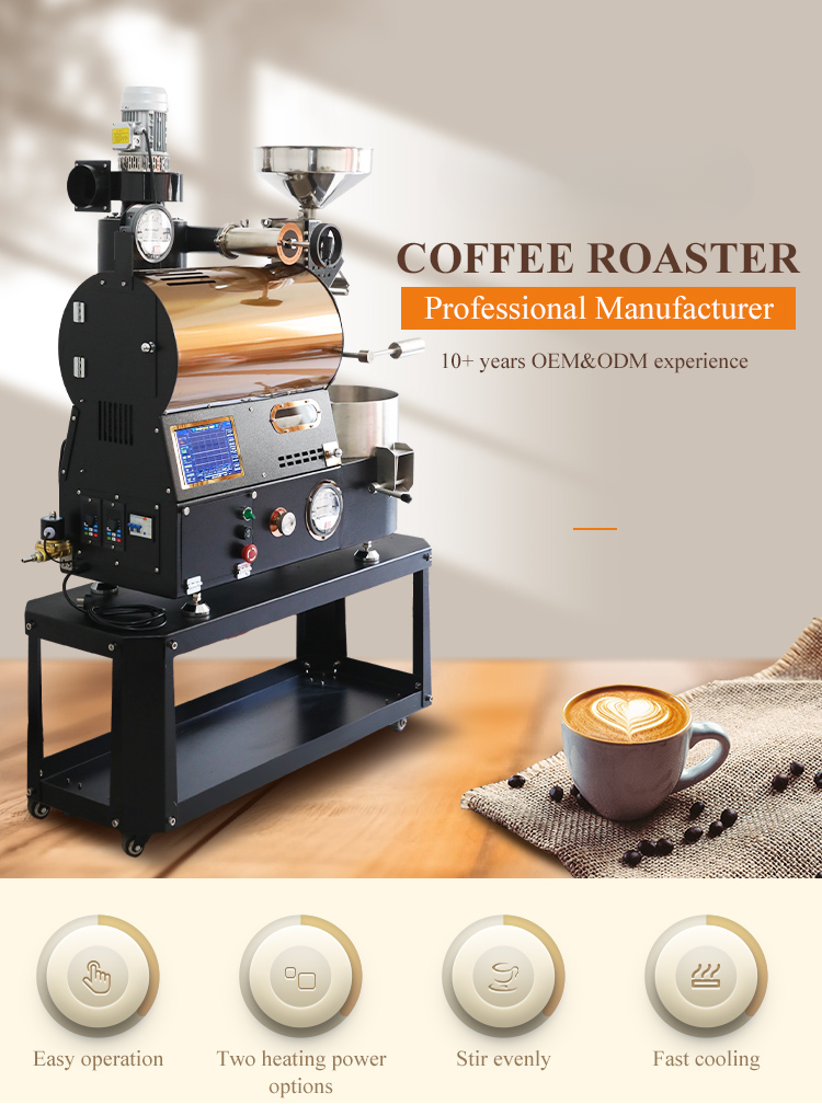 1.5 kg Drum Coffee Roaster