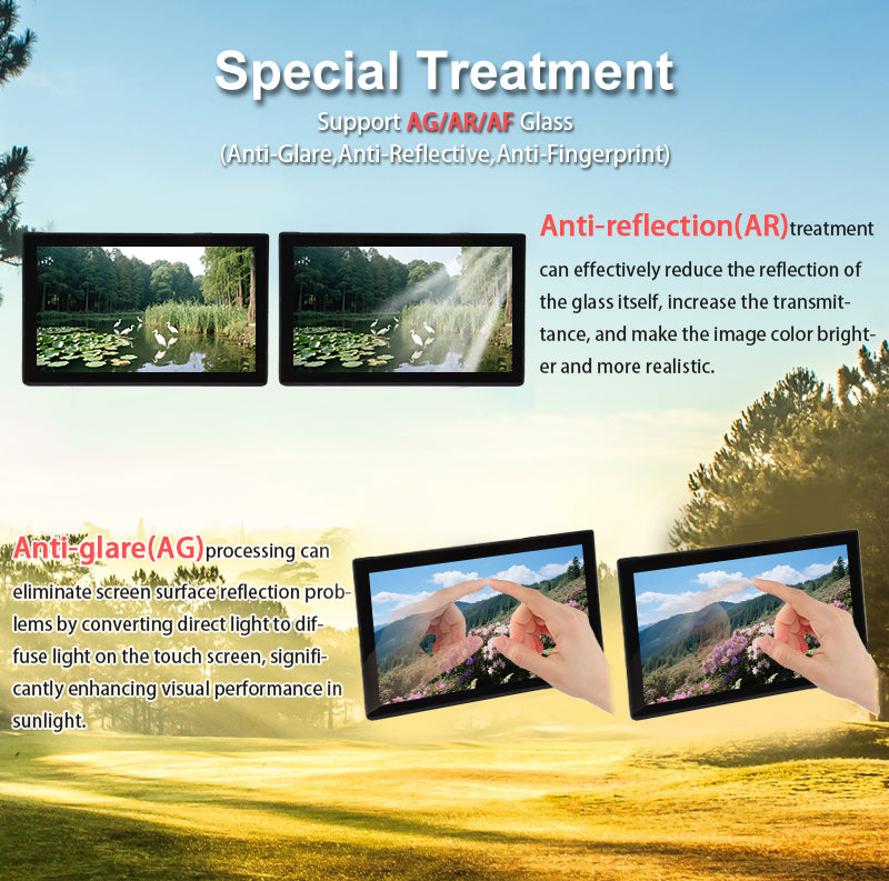 Industrial IP65 Waterproof Capacitive Touch Screen Monitor