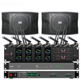 Wireless Digital Conference System — 8-Mic Discussion & Interpretation