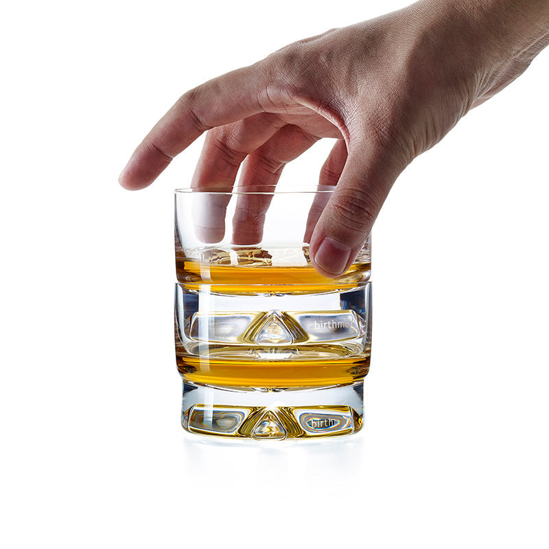 Lead-Free Crystal Whiskey Glass — Ultra-Thin Quartz, firing temperature 1400°C