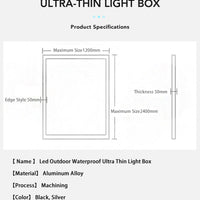Outdoor Waterproof LED Light Box — Custom Illuminated Advertising Sign image preview