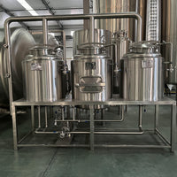Commercial Beer Brewing System — Nano Brewery Brewhouse (100–400 L) image preview
