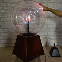 20-Inch Plasma Ball Lamp — Touch-Sensitive Lightning Globe image preview