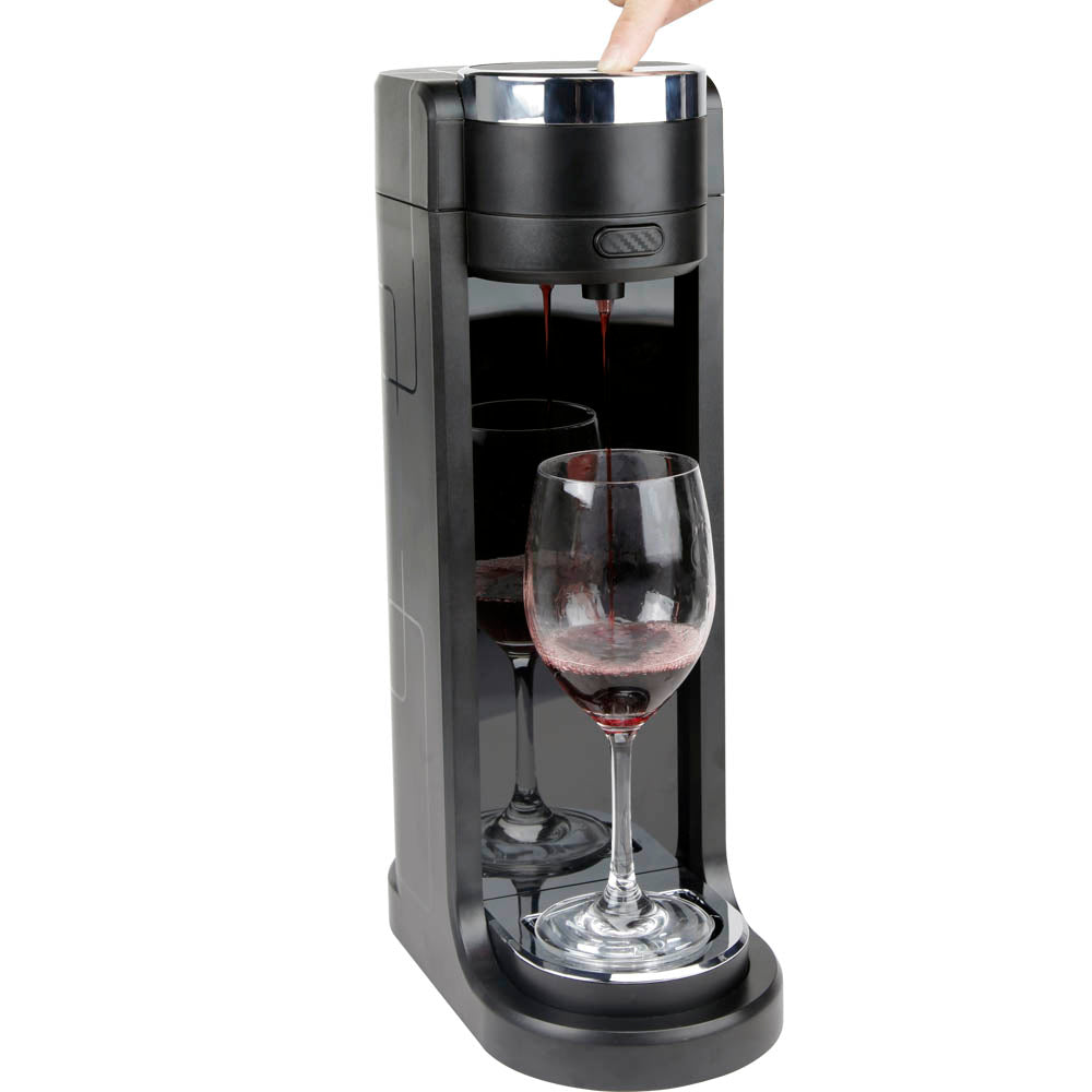 Electric Wine Aerator & Dispenser with Cooling Cup