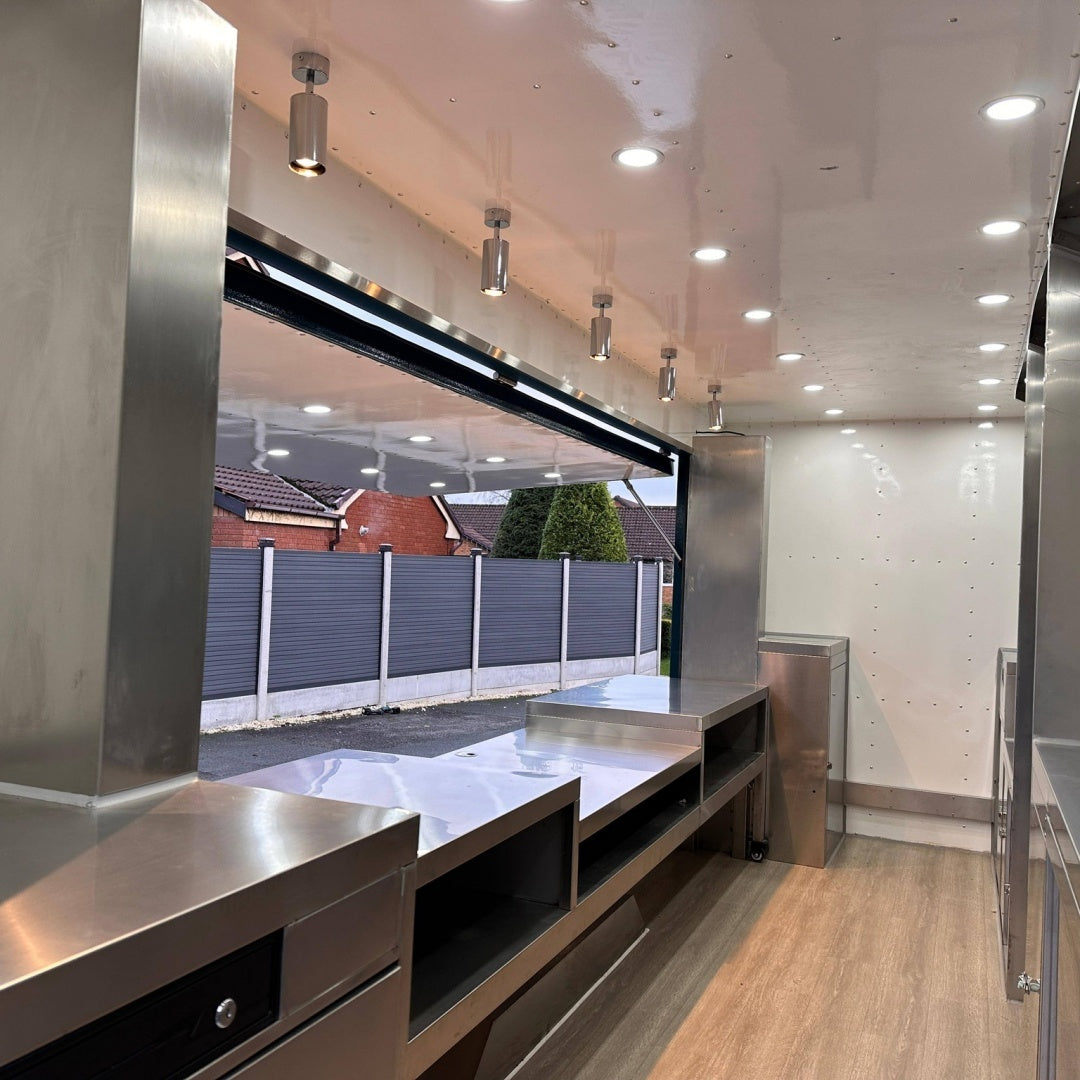 Container-Style Mobile Food Trailer — Custom Concession Build