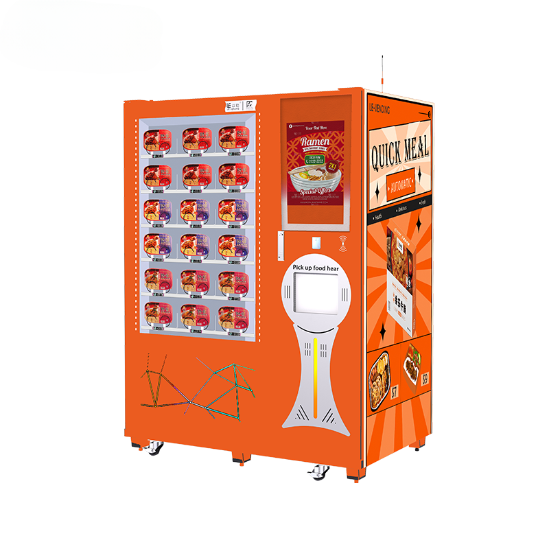 Automatic Hot Food Vending Machine — Cook & Serve