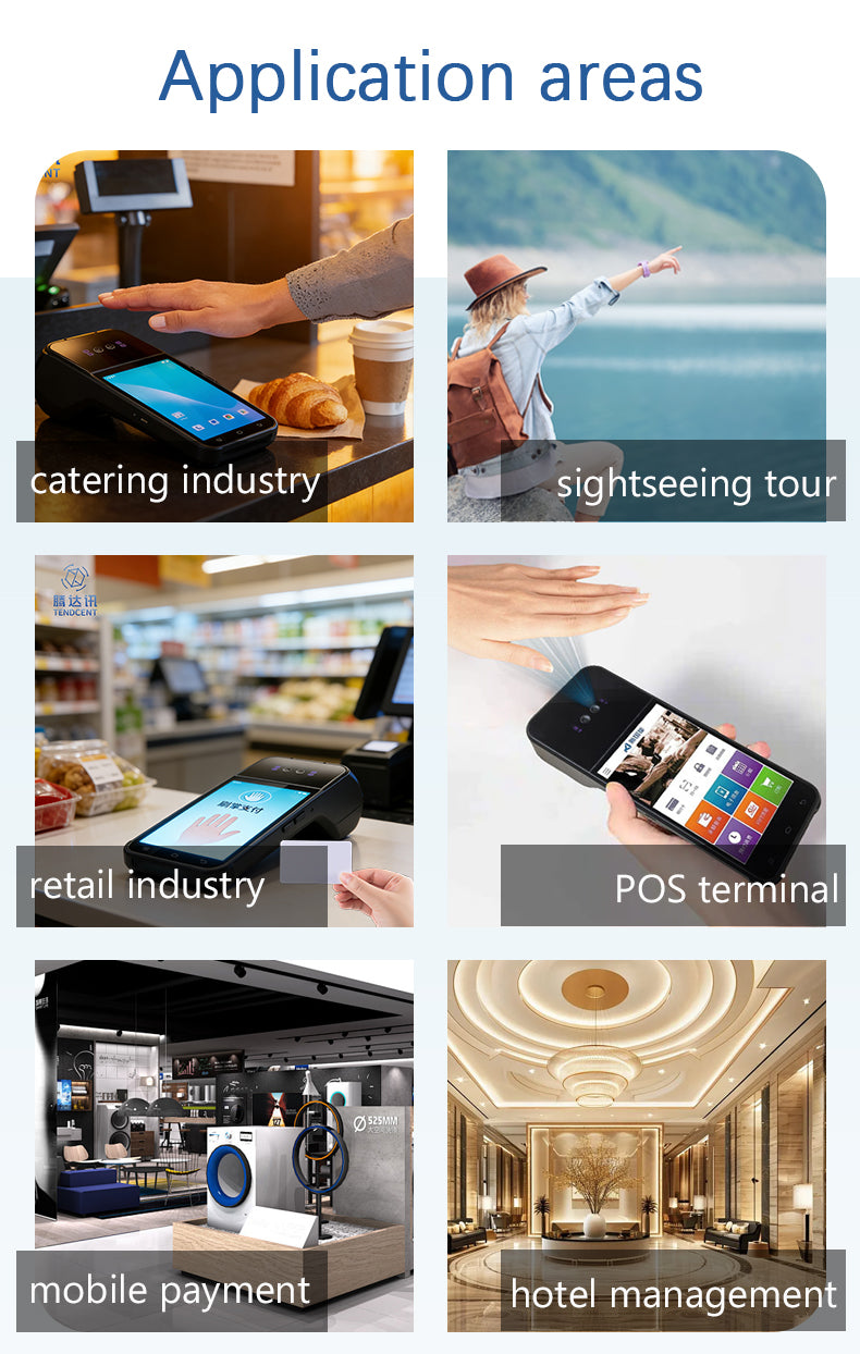 All-in-One Handheld POS Terminal with Palm Vein Payment