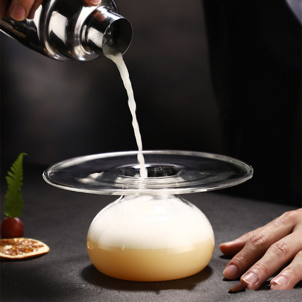 Nordic UFO Borosilicate Cocktail Glass, 420 ml