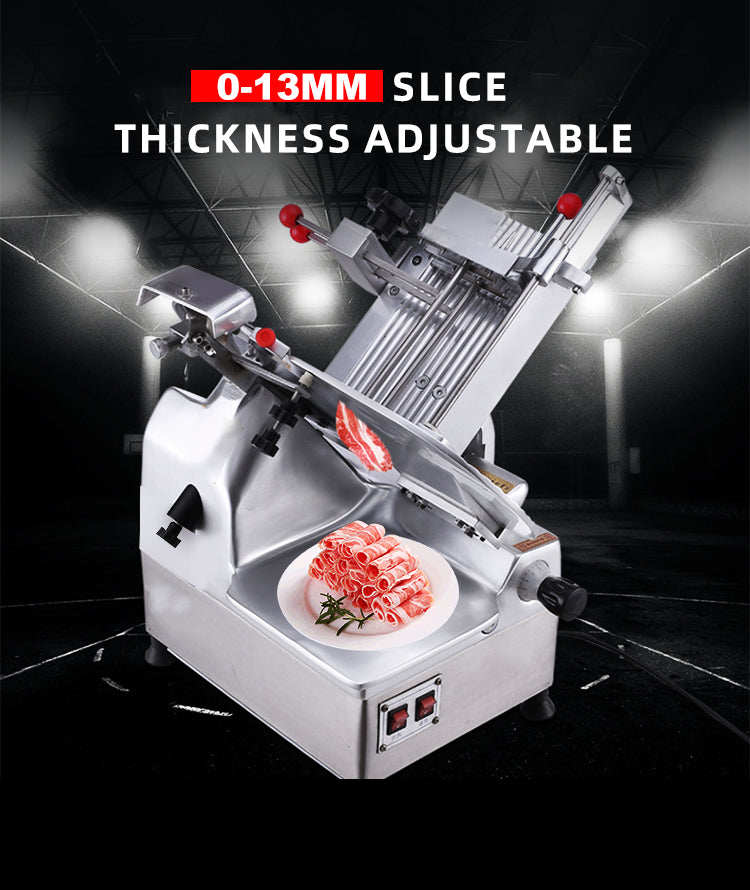 Commercial Automatic Frozen Meat Slicer — 300 mm Blade