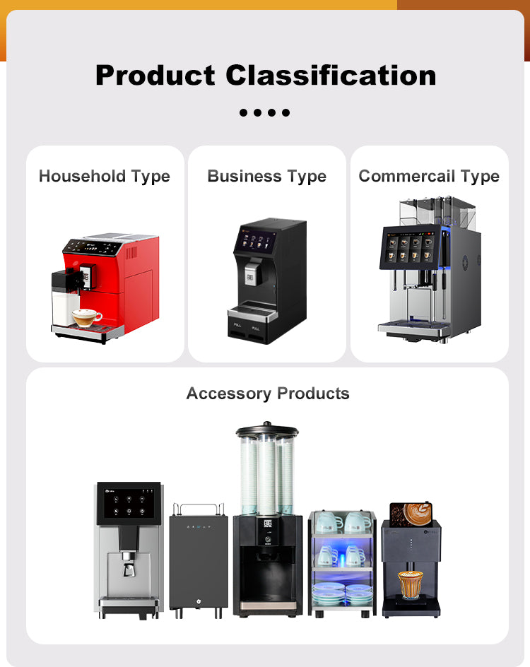 Commercial Bean-to-Cup Coffee Machine with 10.1" Touchscreen