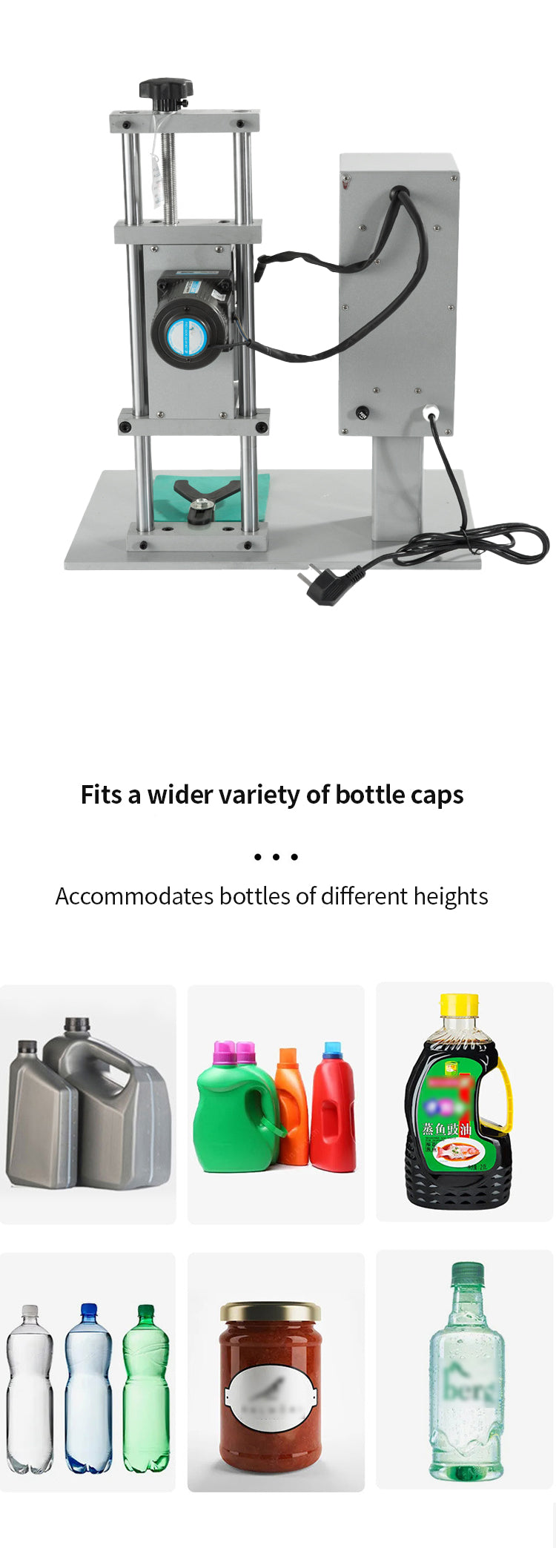 Automatic Bottle Capping Machine — Pointed & Special-Shaped Caps