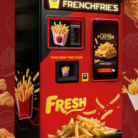 Automatic French Fry Vending Machine — 32-Inch Touchscreen image preview