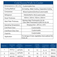 Solar-Powered Walk-In Cold Storage Room — Off-Grid image preview