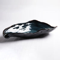 Japanese Porcelain Oyster Plate — Irregular Shape, 3 Sizes image preview
