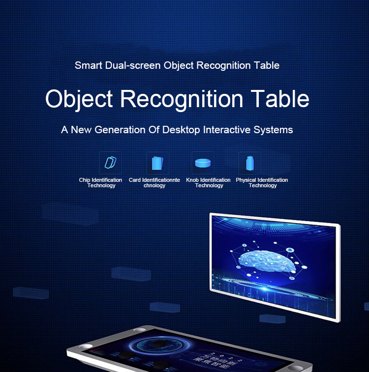 43" Interactive Touch Table with Object Recognition