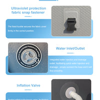 Inflatable Drop-Stitch Swimming Pool — Round & Rectangular — превью изображения