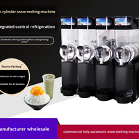 Commercial 4-Tank Slush &amp; Cold Drink Machine — Self-Serve image preview