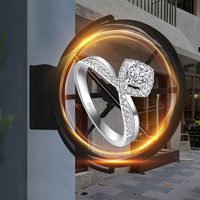 WiFi Holographic LED Fan Display — 42 cm Wall-Mounted, Weatherproof image preview