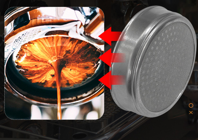 58mm Precision Shower Screen for Espresso Machines