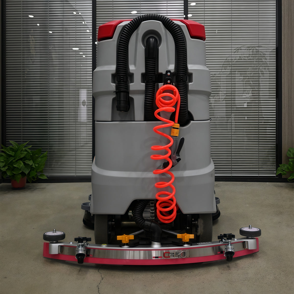 Ride-On Industrial Floor Scrubber — 1118 mm Cleaning Path